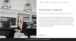 Desktop Screenshot of courtneyconlin.com
